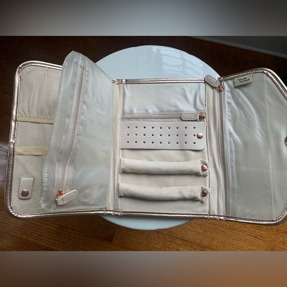 Navy Blue Suede Sandals - Picture 6 of 8